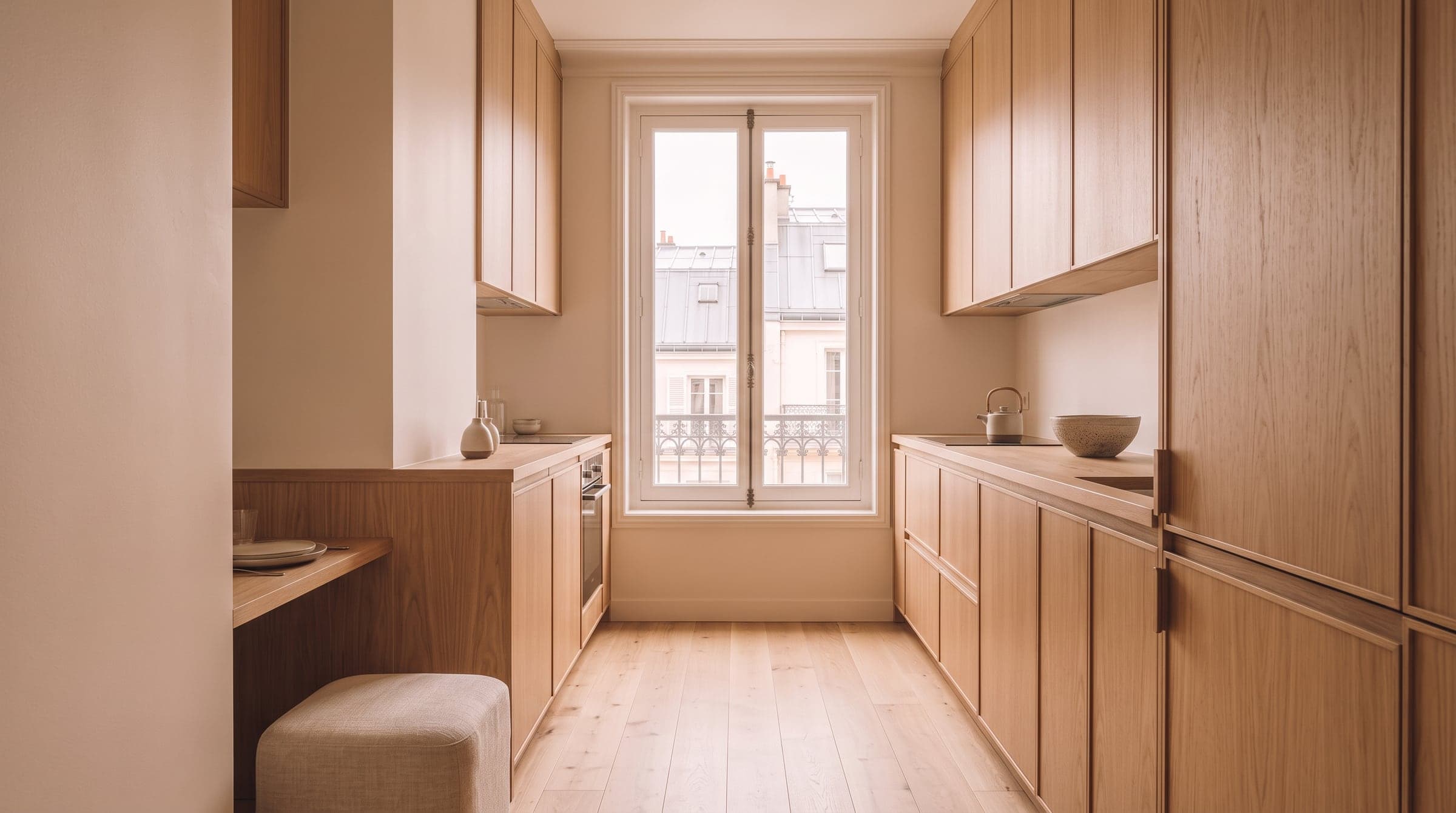 Small apartment kitchen ideas: plan before finishes